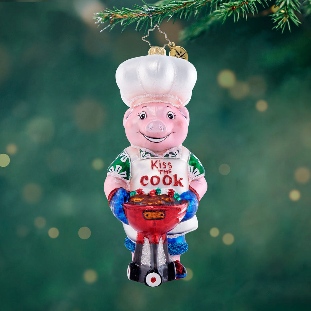 Grill Master Piggy – Christopher Radko