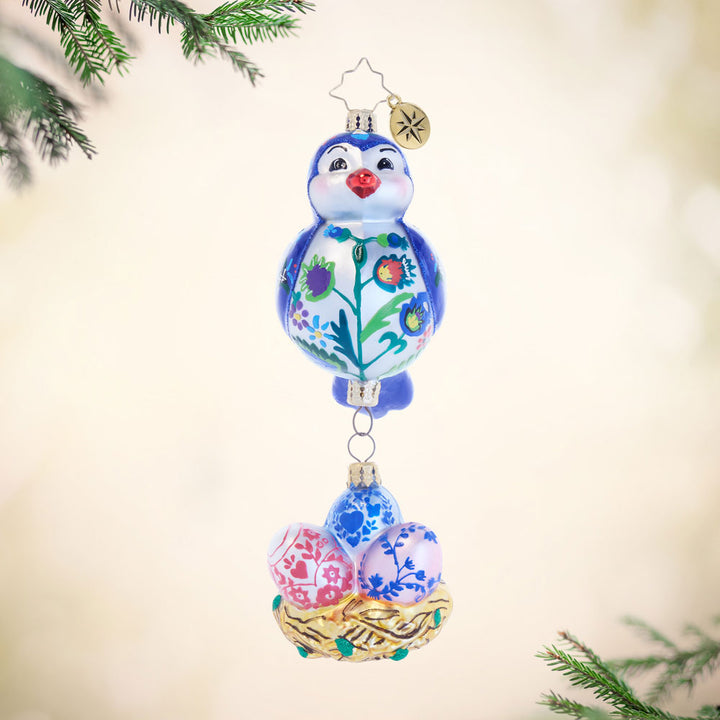 Front image - Folklore Feathered Friend - (Bird ornament)