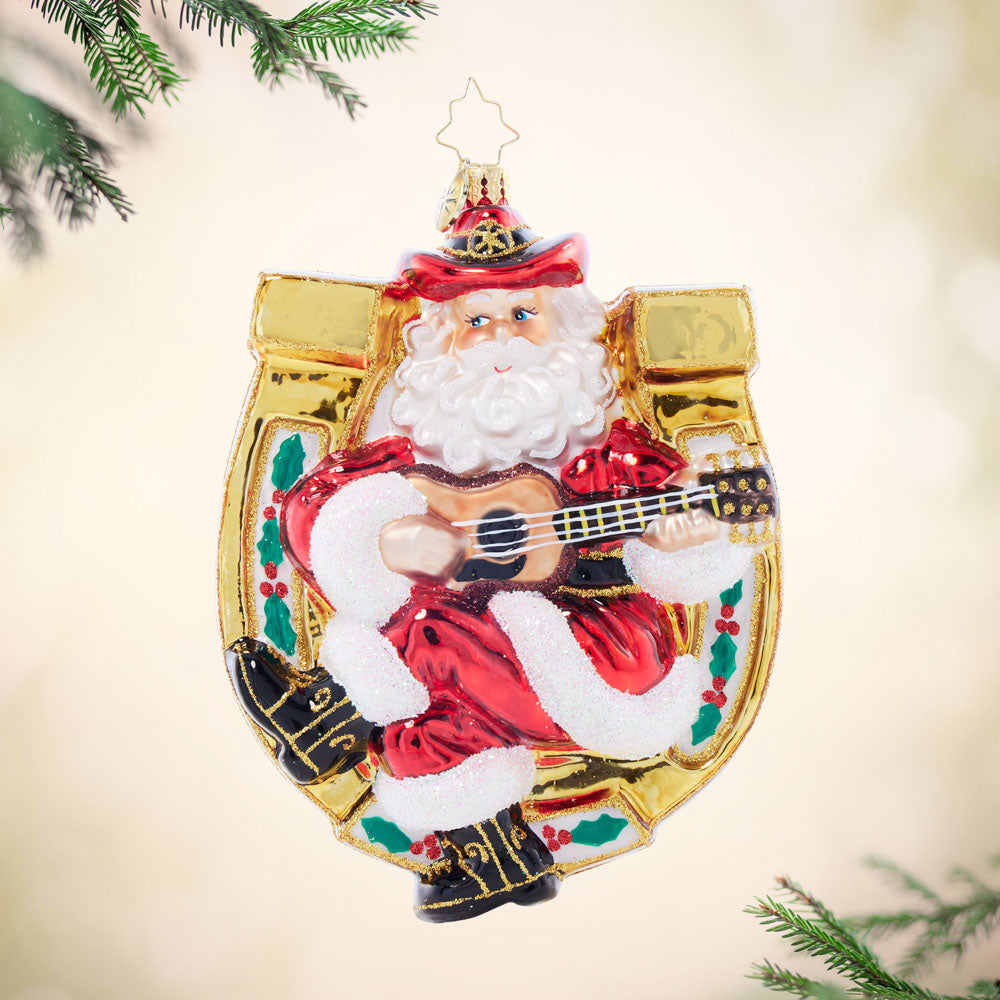 Santas Lucky Tune – Christopher Radko