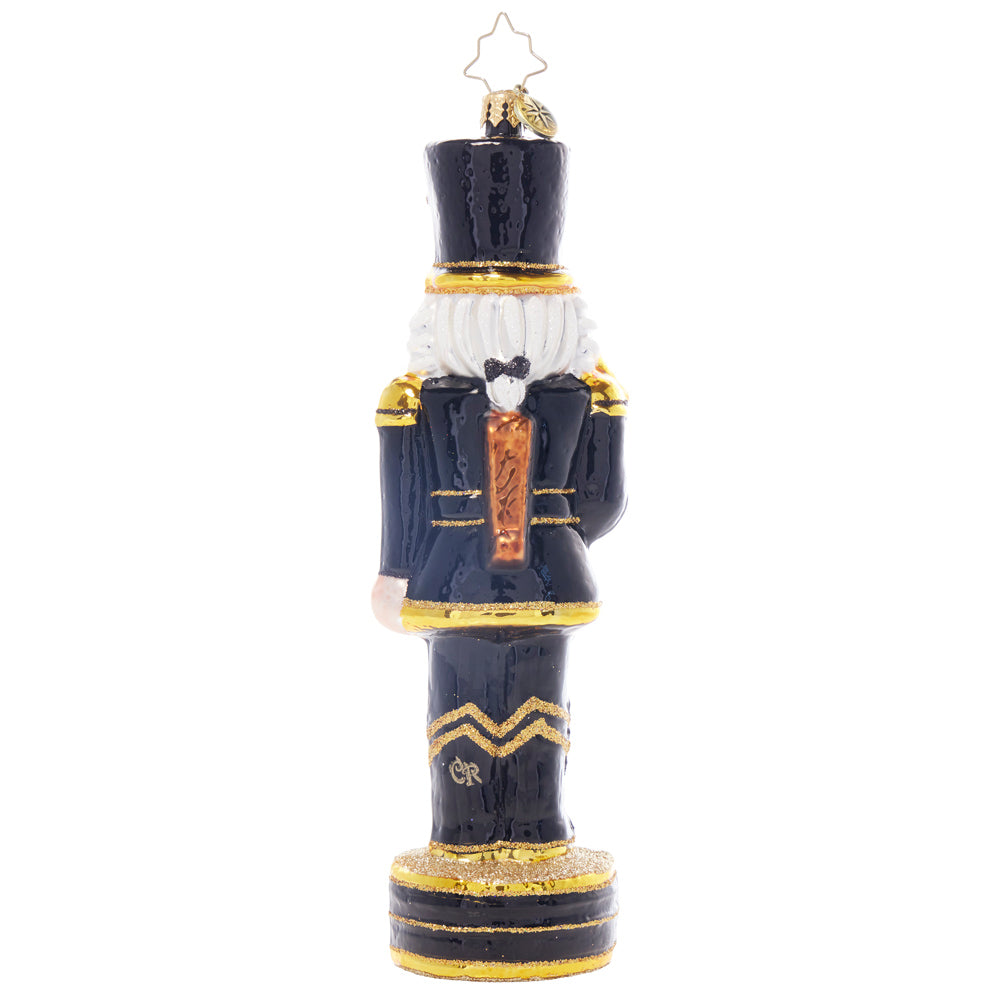 Back image - Art Deco Nutcracker - (Nutcracker ornament