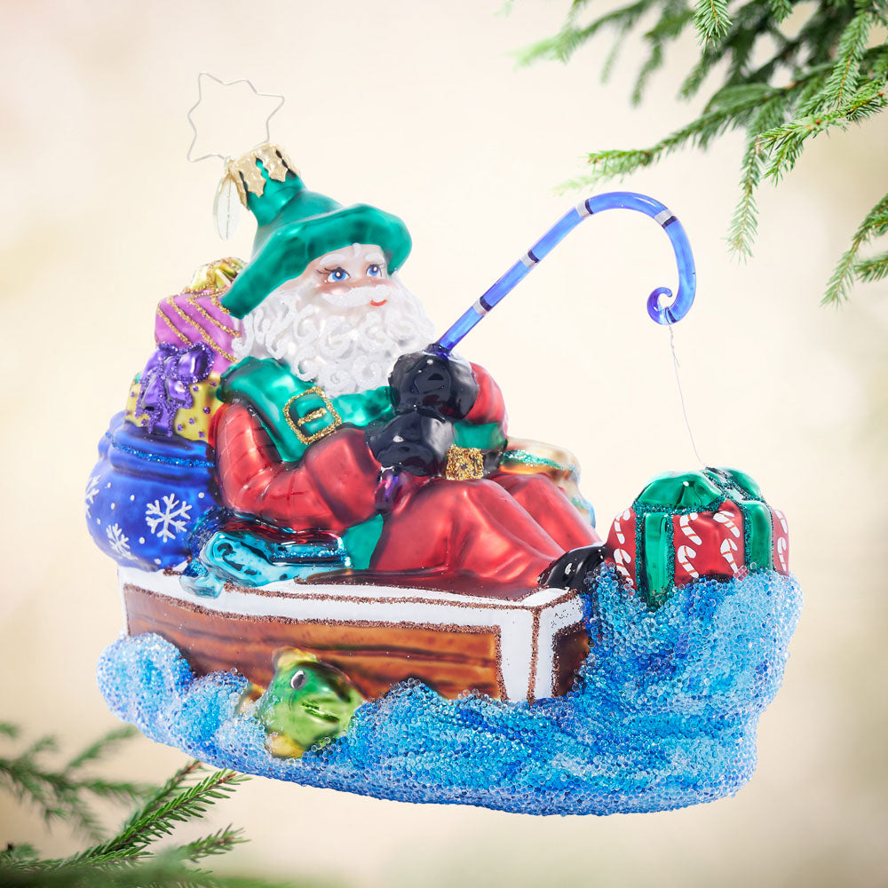 Christopher Radko Hooked On Holiday Cheer Ornament