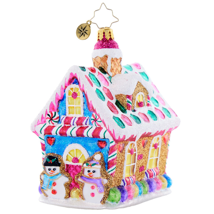 Front image - Candy Coated Cottage - (House ornament)