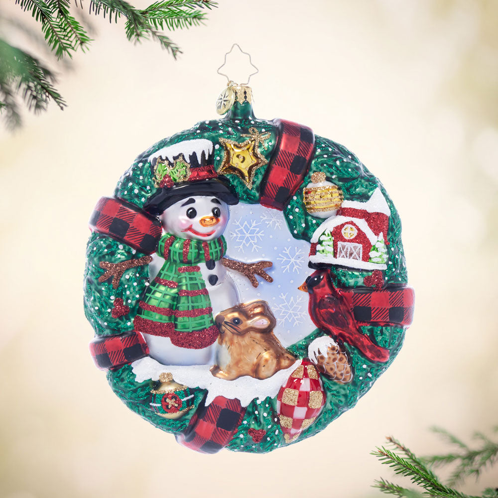 Rustic Wreath Friends – Christopher Radko