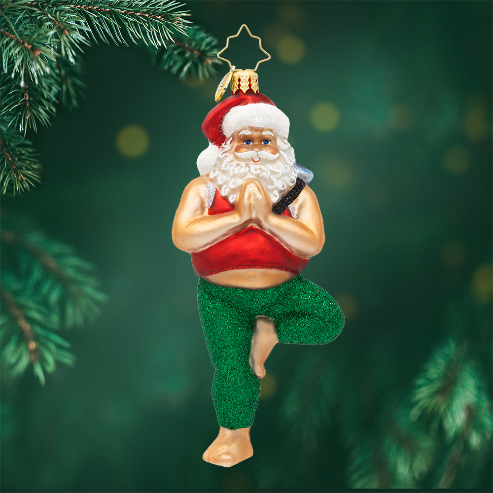 アスティエ　クリスマスオーナメント YOGA SANTA アスティエ クリスマスオーナメント YOGA SANTA - メルカリ