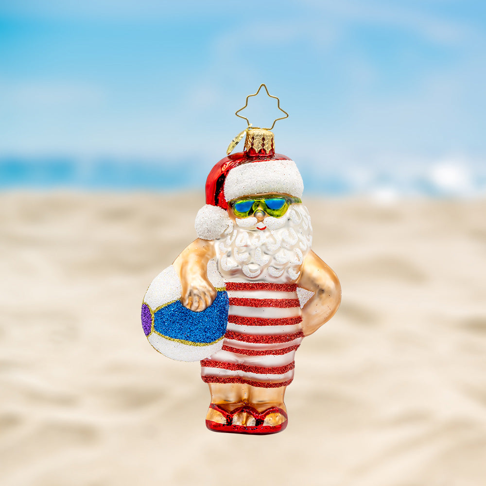 Santa Takes a Dip – Christopher Radko
