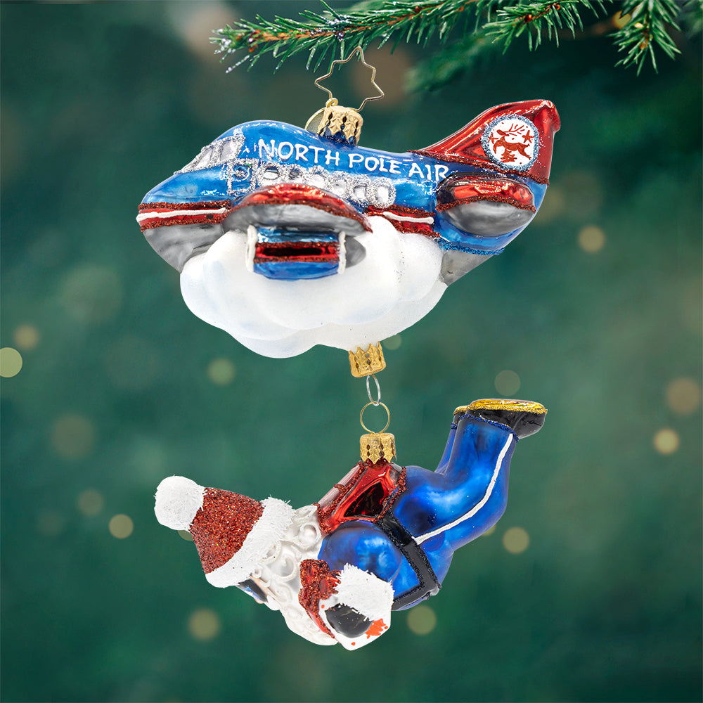 Jolly Jumper Santa – Christopher Radko