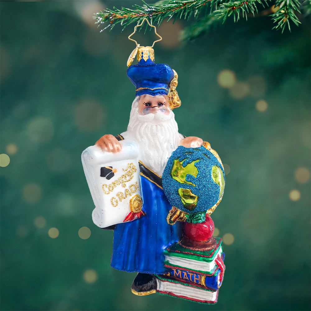 Scholarly Saint Nick – Christopher Radko
