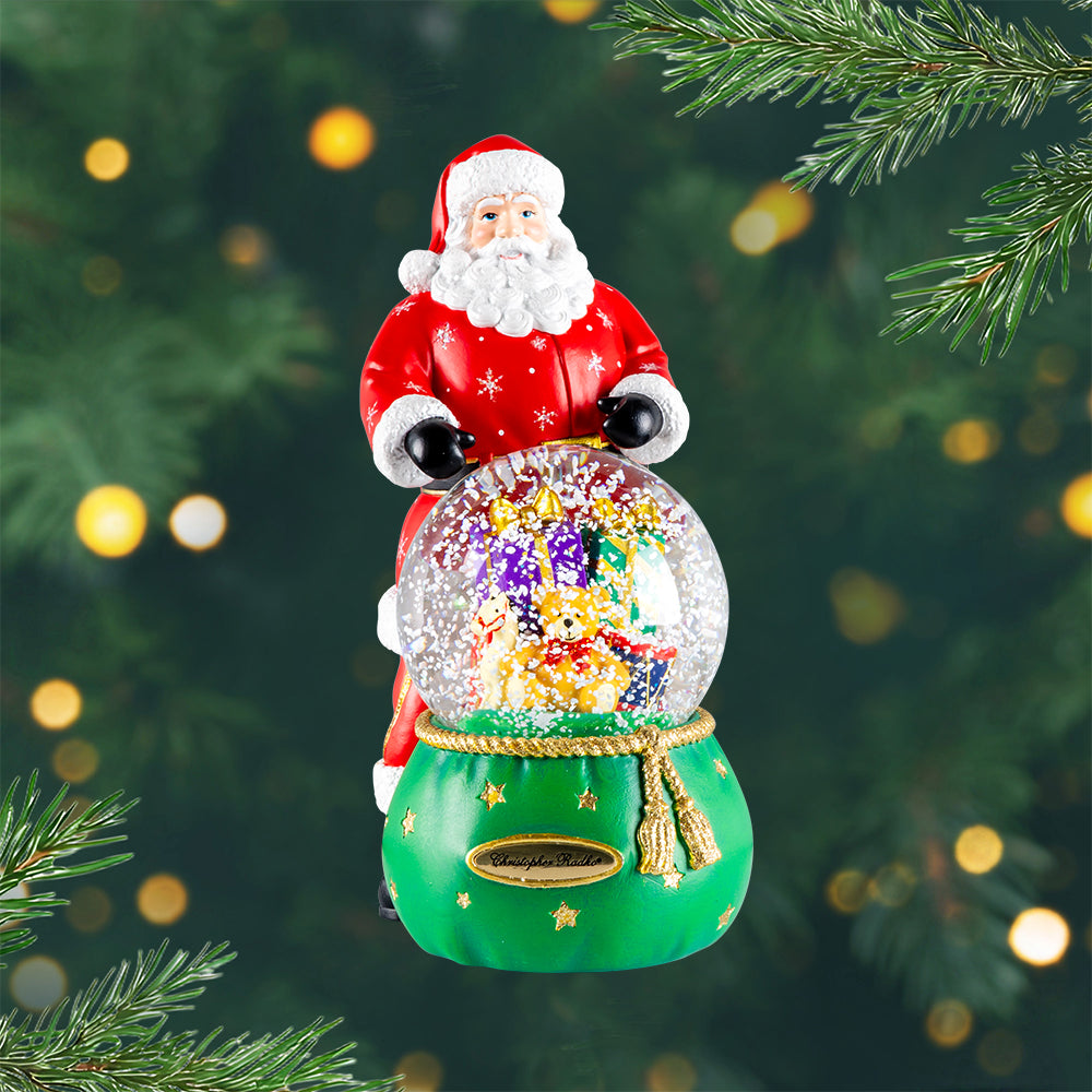 Santa's Holiday Delivery Snowglobe – Christopher Radko