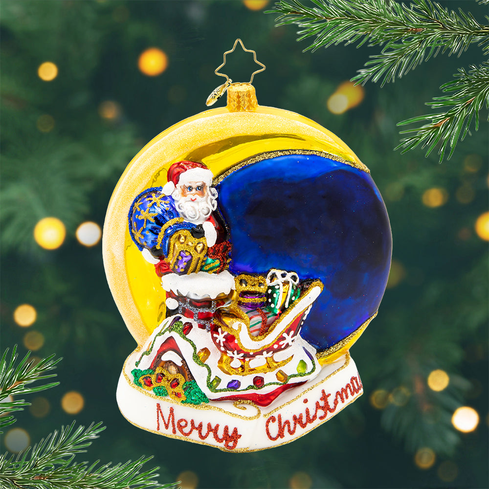 Crescent Moon Christmas Personalized – Christopher Radko