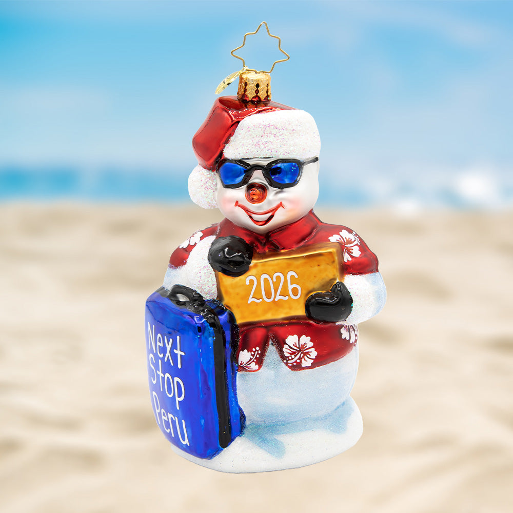 Out of Office Snowman Personalized – Christopher Radko