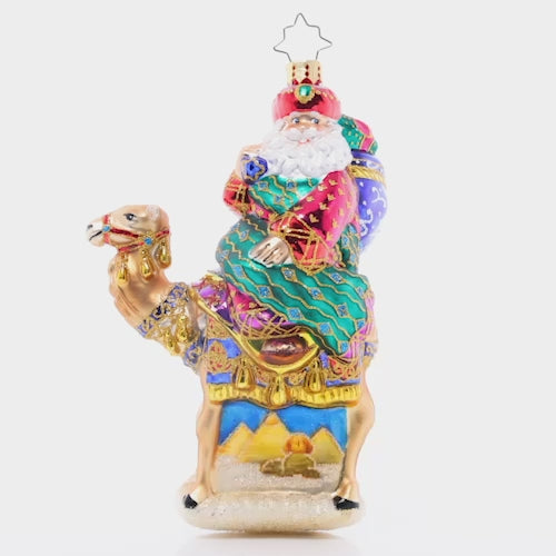 Camel-Drawn Claus
