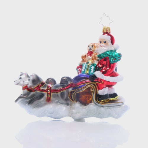 Santa's Snowy Escort