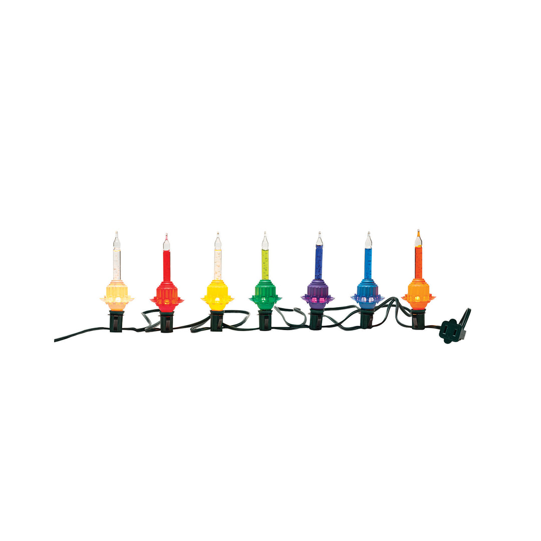 Tabletop & Lights Description: Holiday Splendor 7 Count Bubble Lights