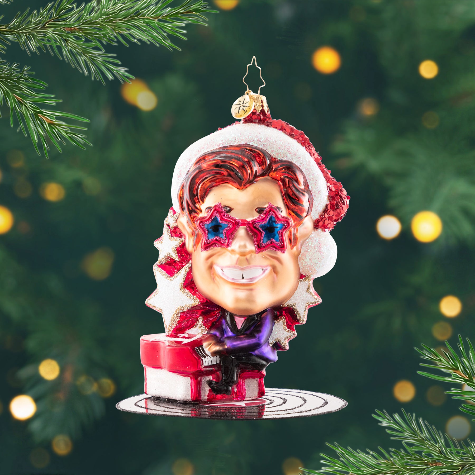 [最終価格]オーナメントCTHY HIGH-END ORNAMENT Elton Johns Center Stage – Christopher Radko