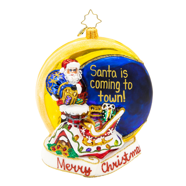 Crescent Moon Christmas Personalized