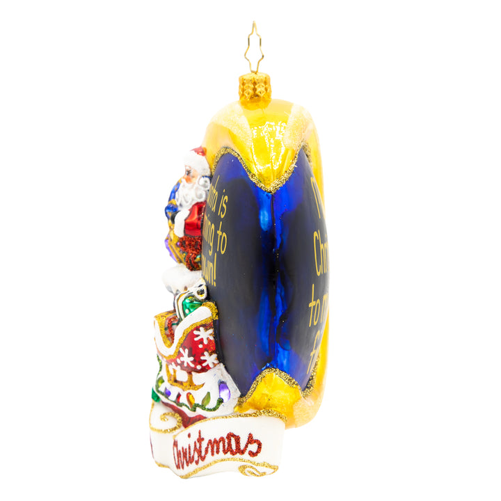 Crescent Moon Christmas Personalized