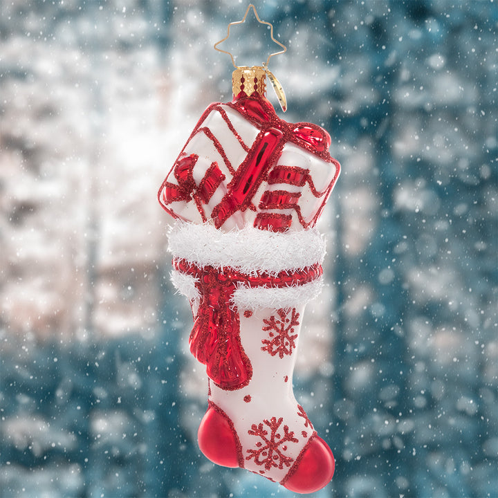 Peppermint Swirl Stocking