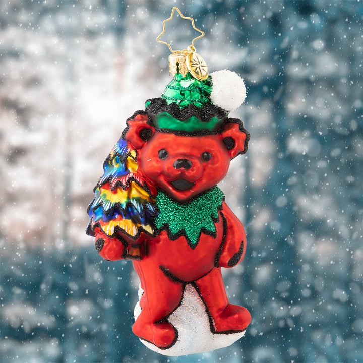 Grateful Dead Technicolor Tree Dancing Bear