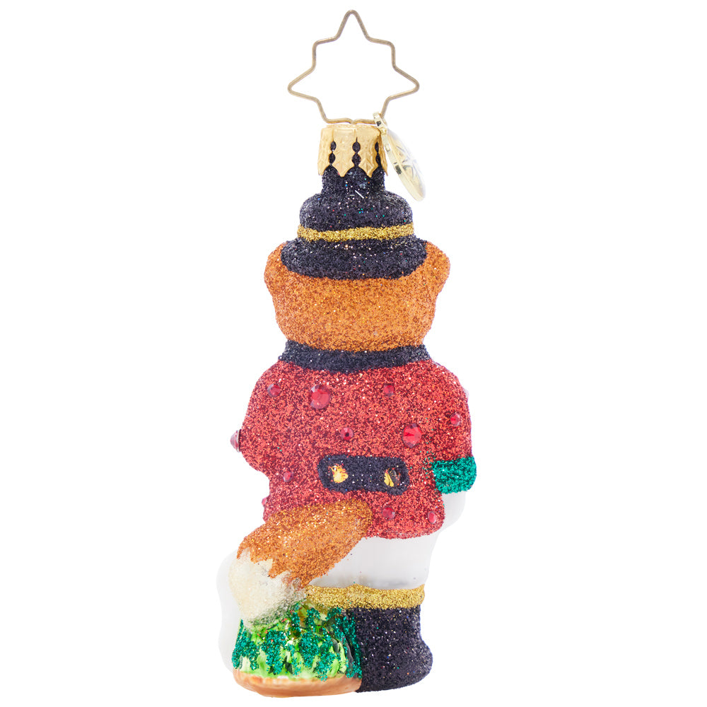 Back image - Festive Fox Gem - (Fox ornament)