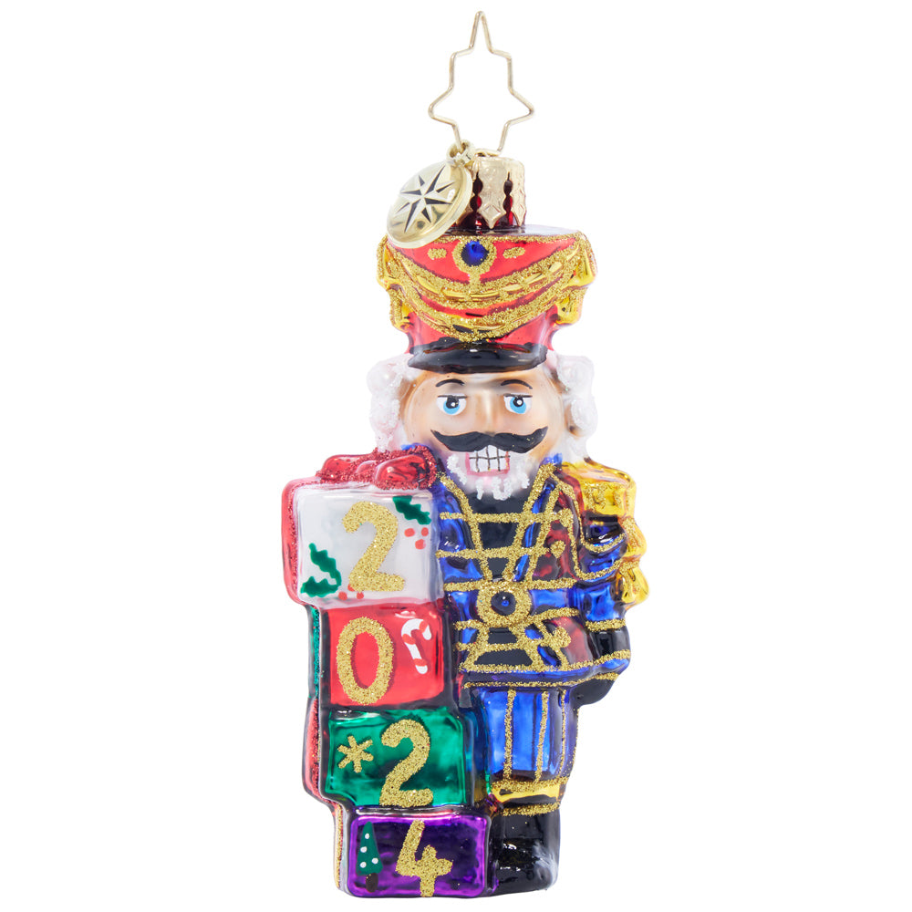 Front image - Crackin' Good Year Gem - (Dated Nutcracker ornament)