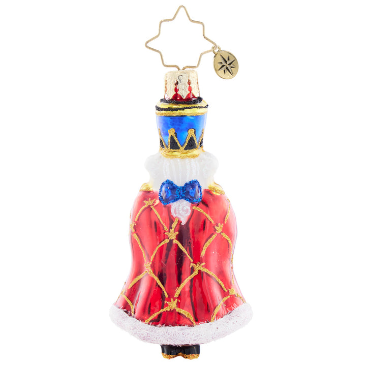 Back image - Holiday Elegance Gem - (Nutcracker ornament)
