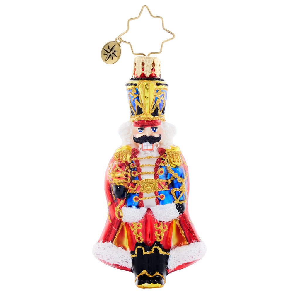 Front image - Holiday Elegance Gem - (Nutcracker ornament)