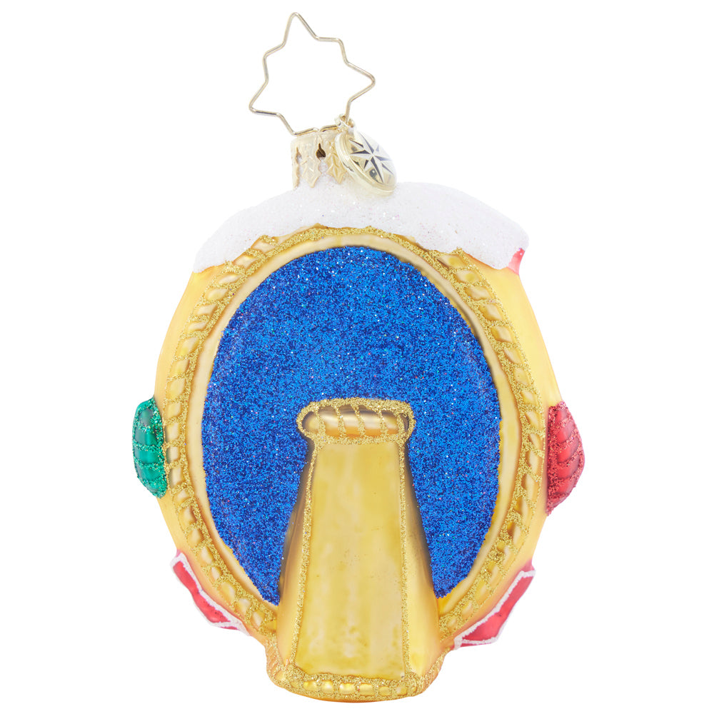 Back image - A Picture Perfect Pair Gem - (Snowman ornament)