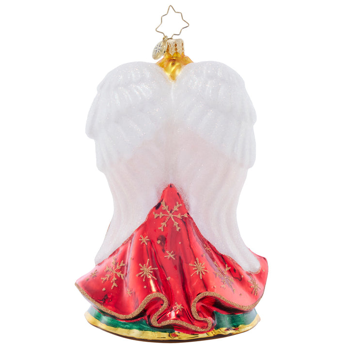 Back image - Heavenly Harpist - (Religious ornament)