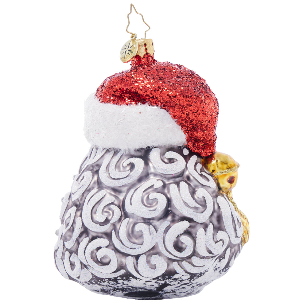 Back image - Jovial Gentleman - (Santa ornament)