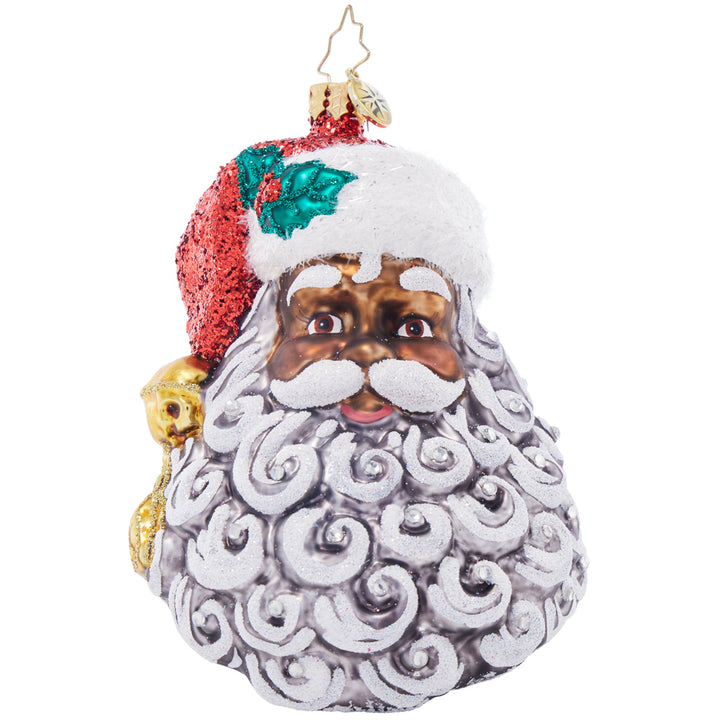 Front image - Jovial Gentleman - (Santa ornament)