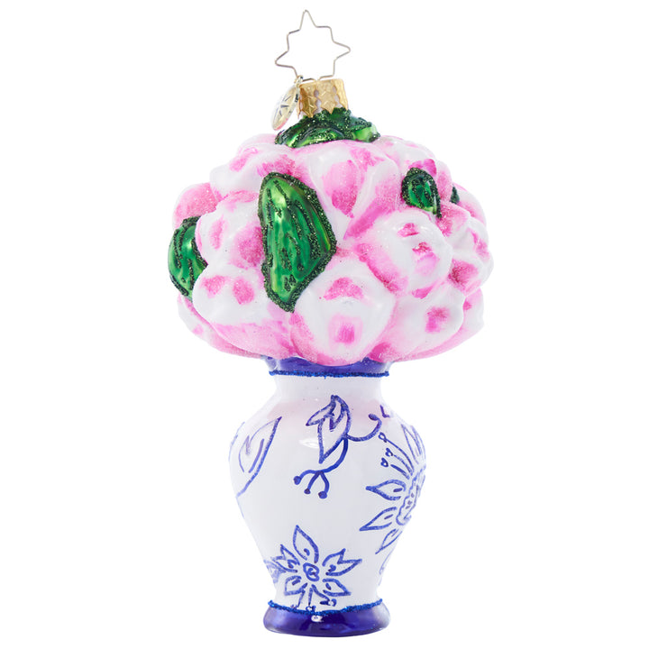 Back image - Chinoiserie Bloom - (Flower bouquet ornament)
