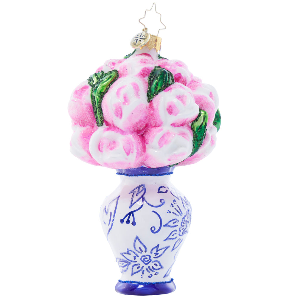 Front image - Chinoiserie Bloom - (Flower bouquet ornament)