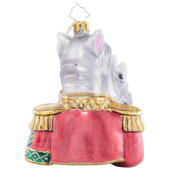 Back image - General Regal Rhino - (Rhino ornament)