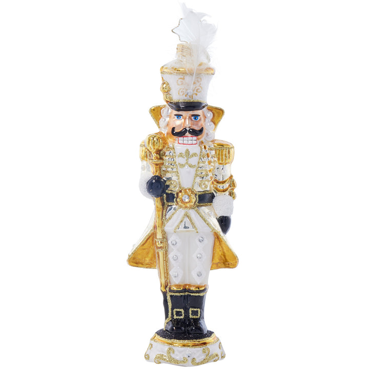 Front image - Ivory Elegance Nutcracker - (Nutcracker ornament)