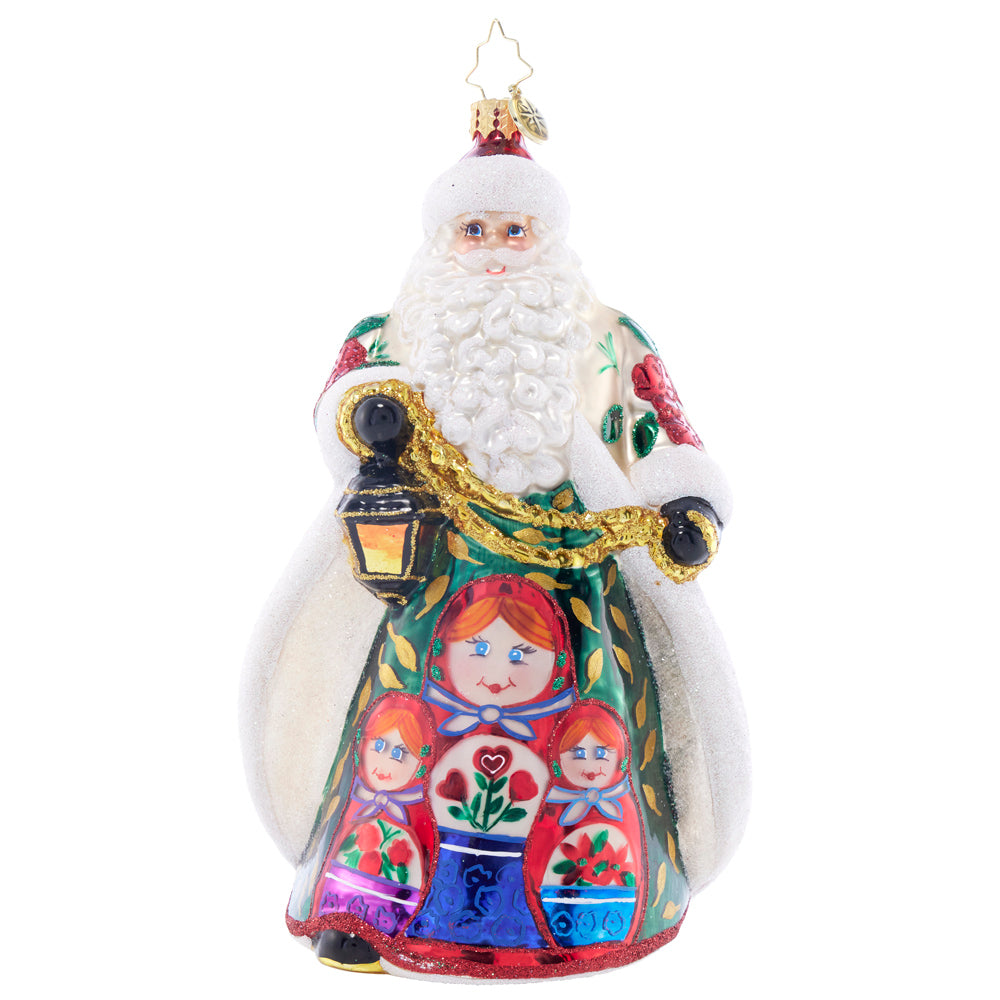 Front image - Matryoshka Magic - (Santa ornament)