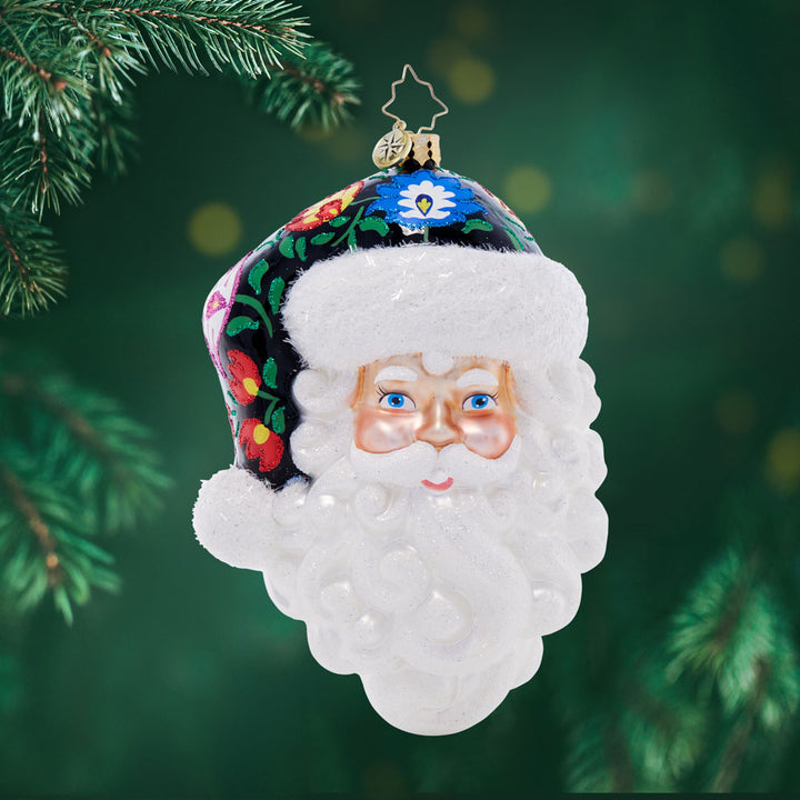 Front image - Folklore St. Nick - (Santa ornament)