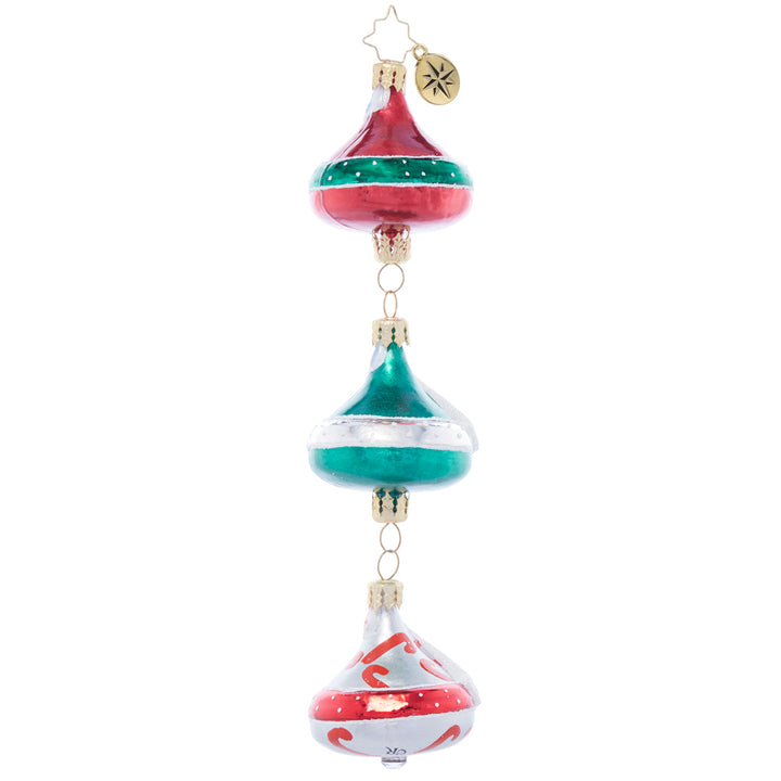 Back image - HERSHEY'S Trio of KISSES - (HEYSHEY'S ornament)