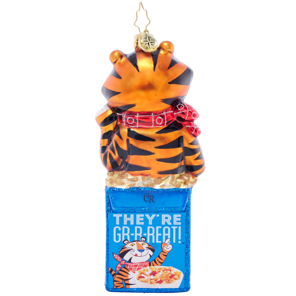 Back image - The Tiger on Your Table - (Kellogg's ornament)