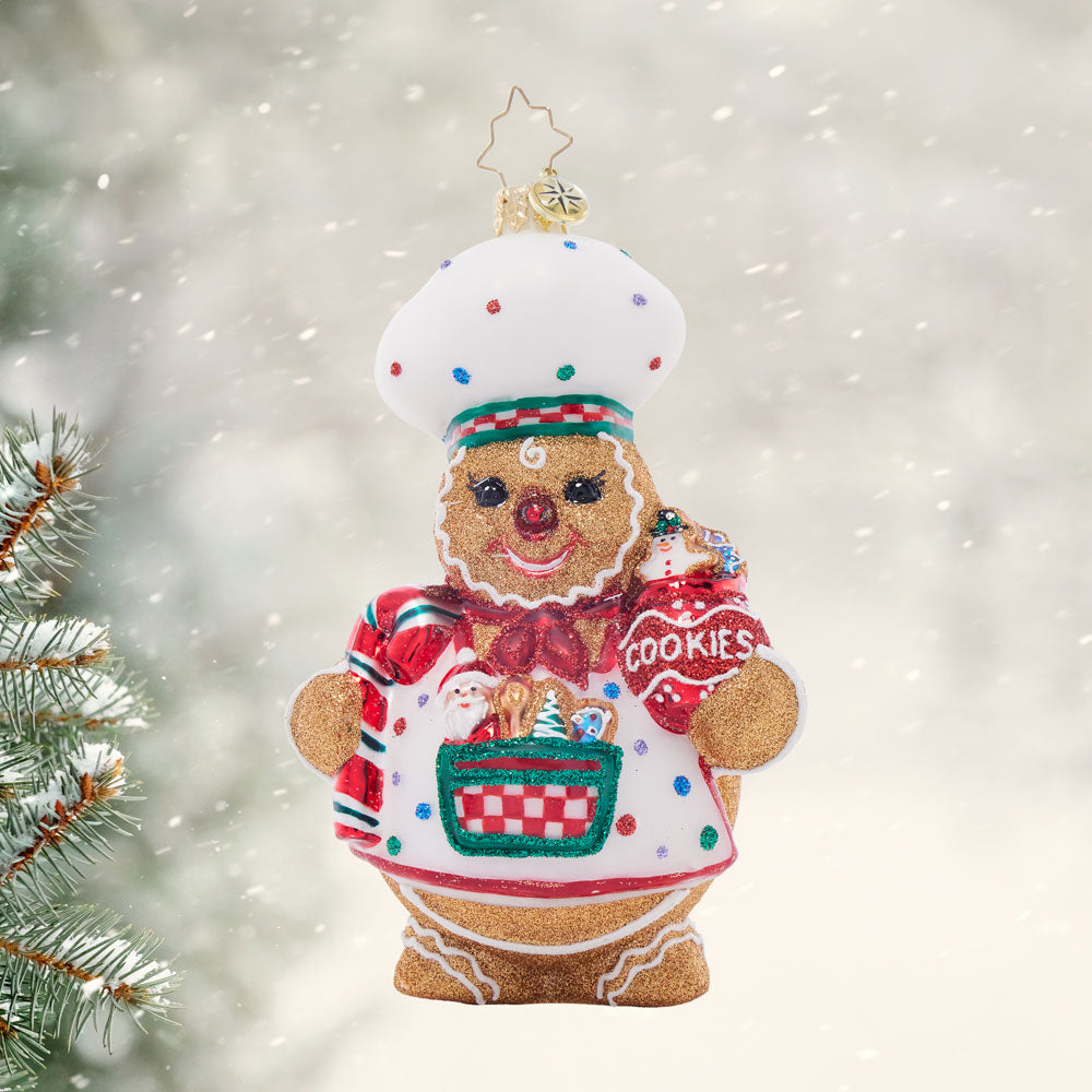 Front image - Sugary Chef - (Gingerbread ornament)