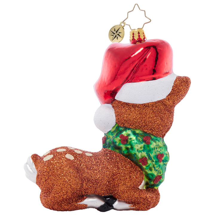 Back image - Fawning Over the Holidays - (Deer ornament)