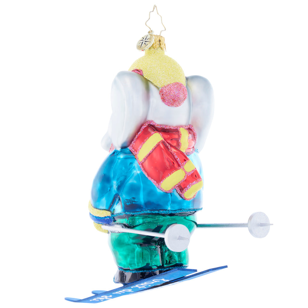Back image - Fait du Ski Babar - (Babar ornament)