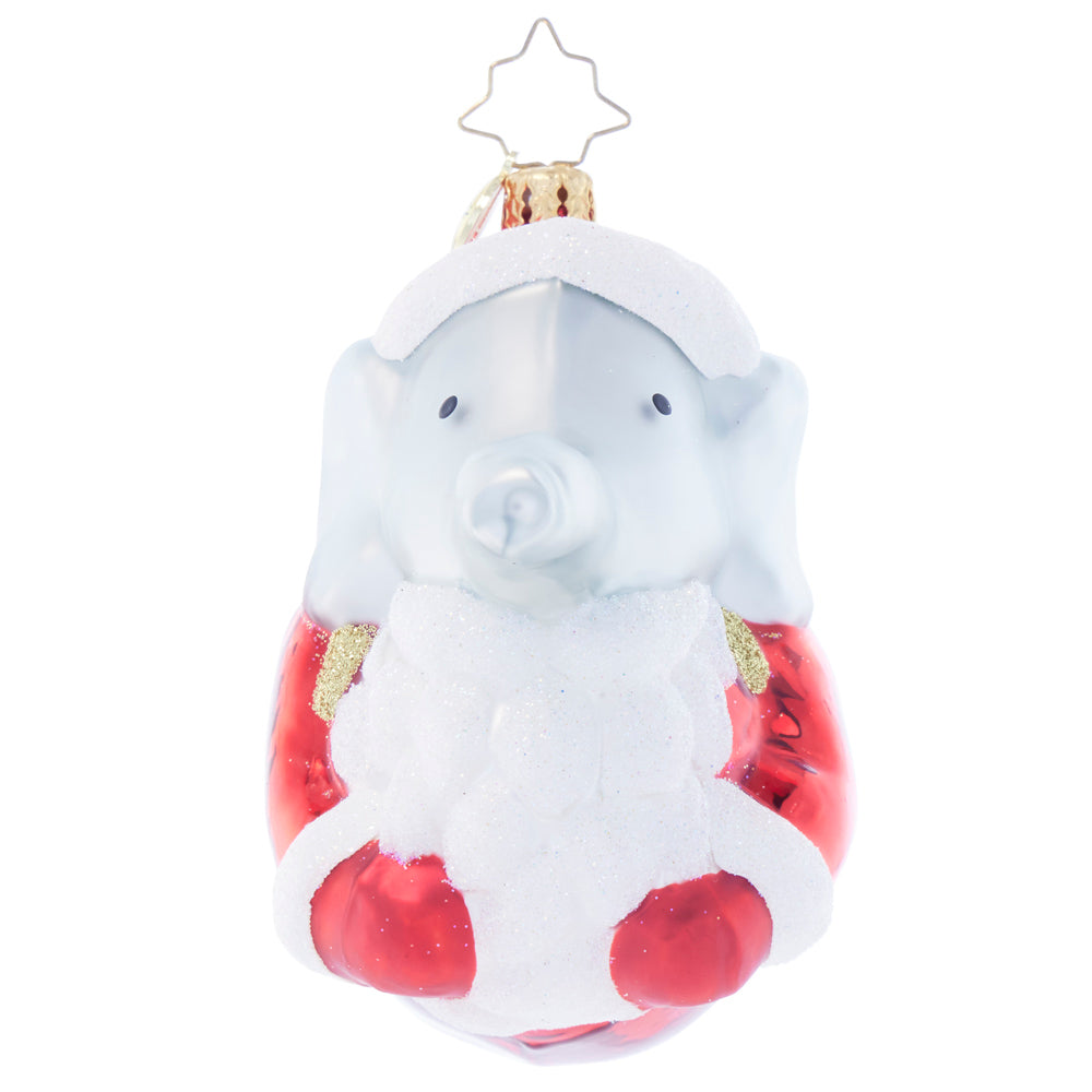 Front image - Father Christmas Babar - (Babar ornament)