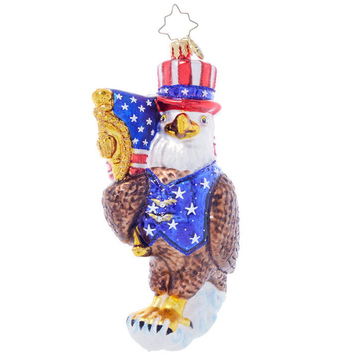 Front image - Patriotic Pal - (Eagle ornament)