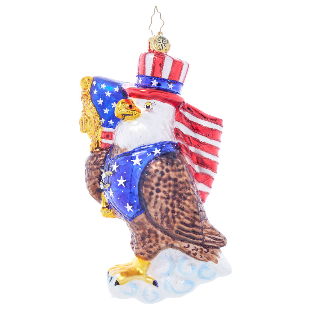 Side image - Patriotic Pal - (Eagle ornament)