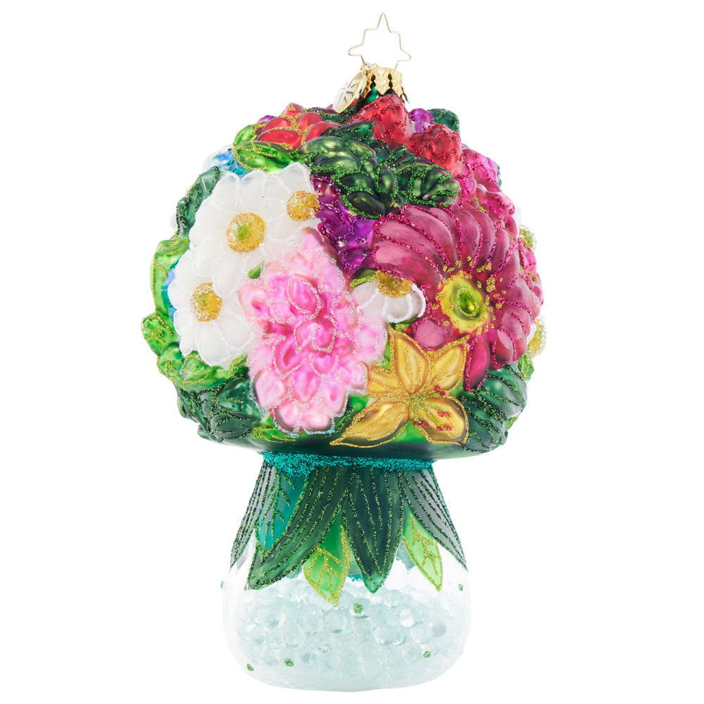 Front image - Serene Garden Symphony - (Flower bouquet ornament)