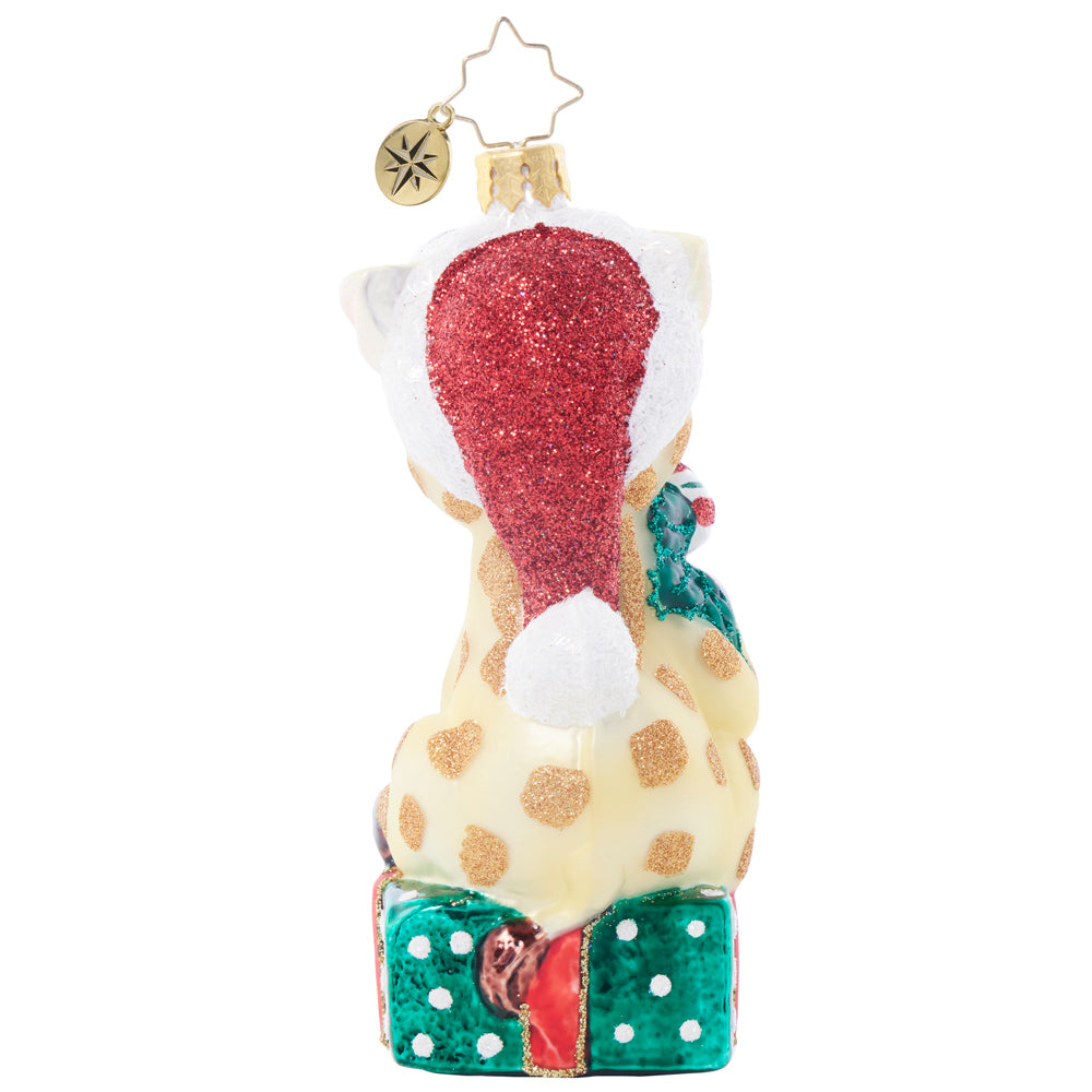 Back image - Stacked with Sweetness - (Giraffe ornament)