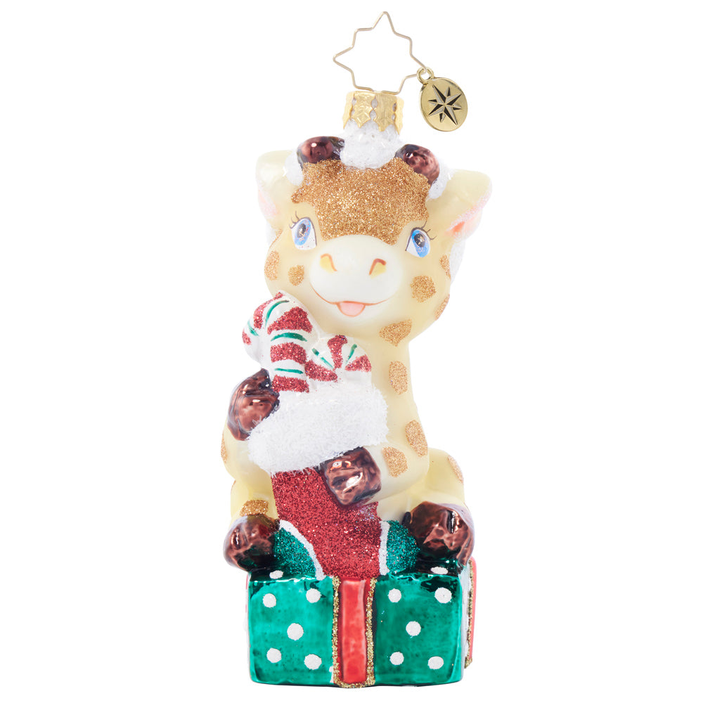 Front image - Stacked with Sweetness - (Giraffe ornament)