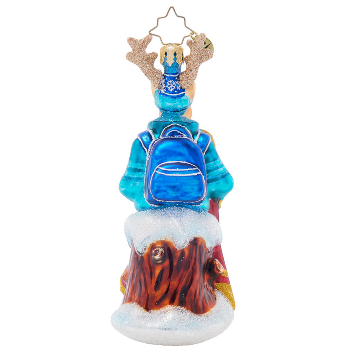 Back image - Coffee Break Buck - (Deer ornament)