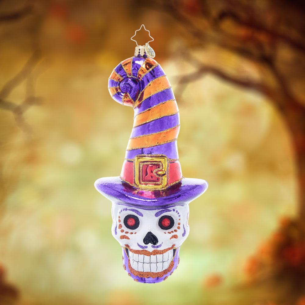 Front image - Skull and Sorcery - (Halloween ornament)