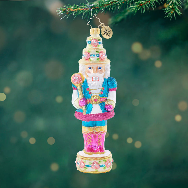 Front image - Garden Party Guard - (Nutcracker ornament)